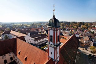 view to the city